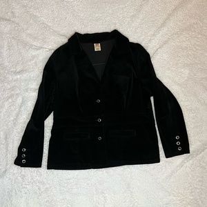 Black Corduroy Blazer